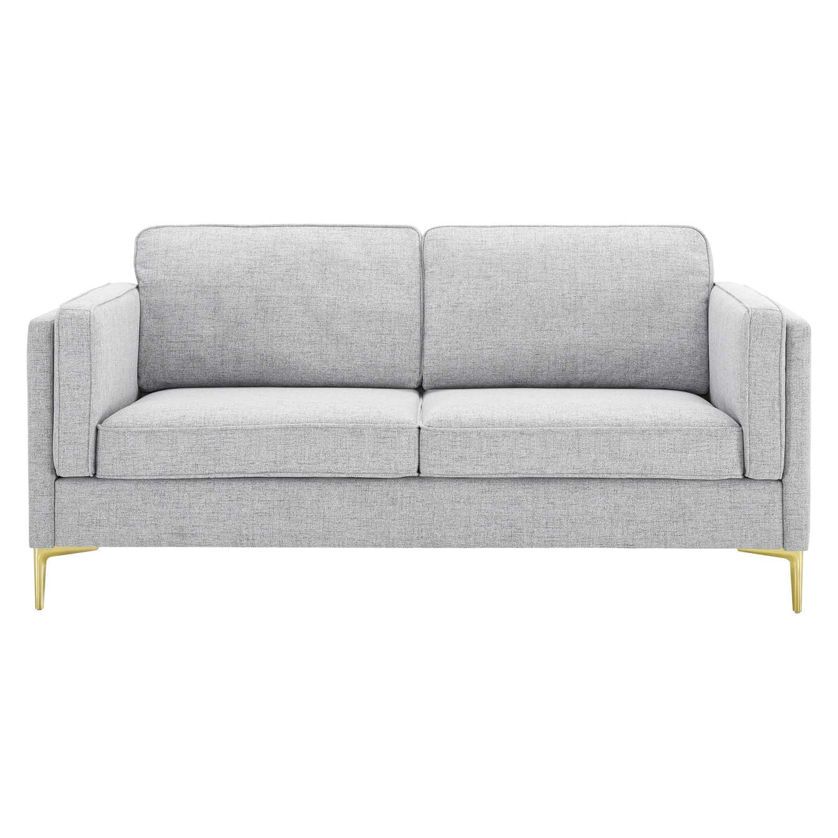 Light Grey Fabric Sofa C77258