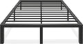 King 14 Inch Metal Platform Bed Frame with Steel Slat Support Z325