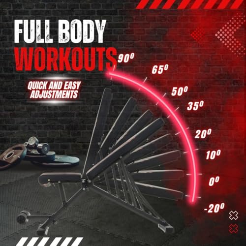 Adjustable Weight Bench W624