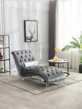 Leisure Concubine Sofa With Acrylic Feet X1832