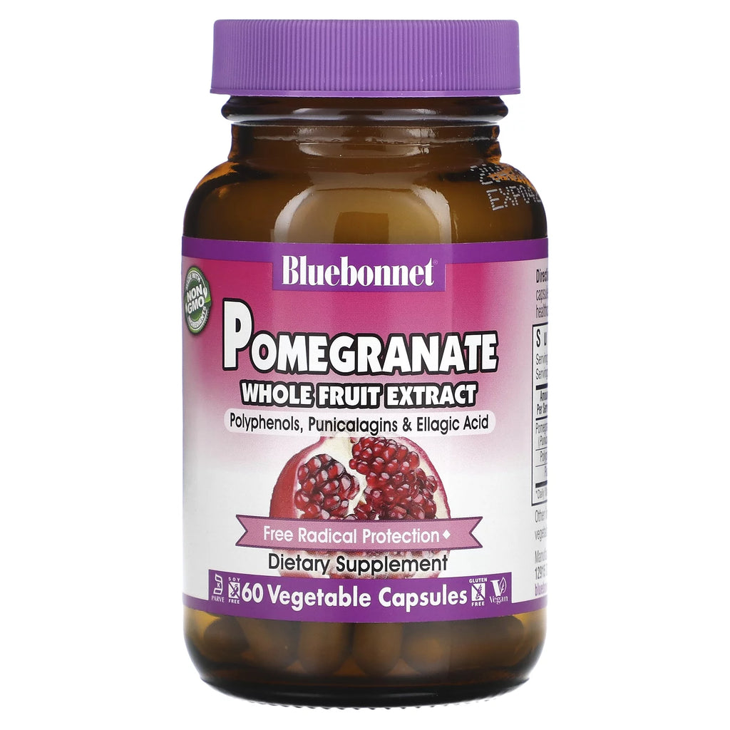 Pomegranate Whole Fruit Extract 60 Vegetable Capsules W3999