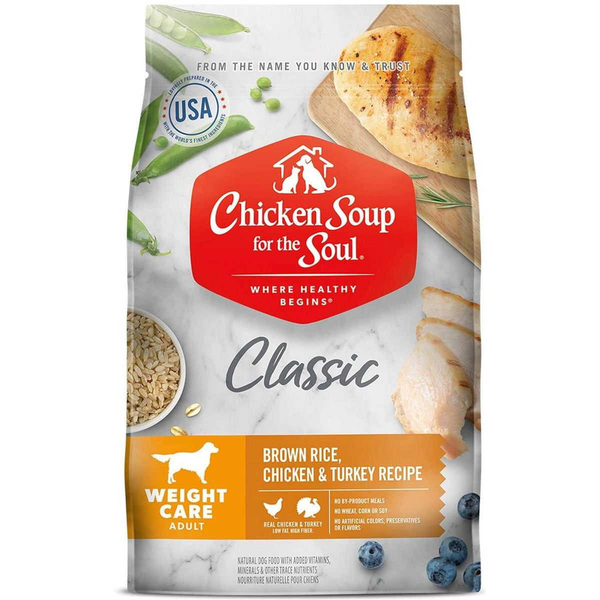 Chicken Turkey Brown Rice Dry Dog Food U366