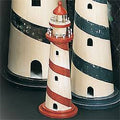 15 x Wooden Lighthouse Q463