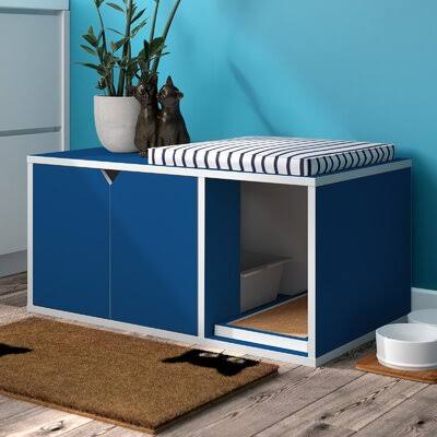 Blue Litter Box Enclosure P534