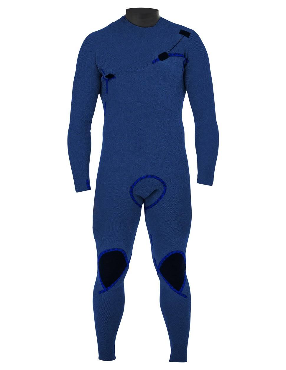 Black 3/2mm Zip Free Wetsuit R695447