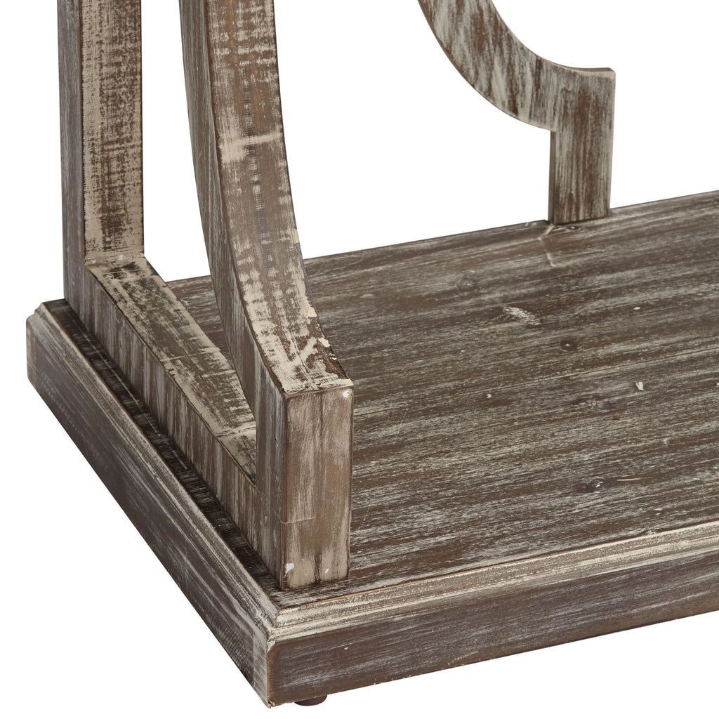Chestnut 3 Tier Console O66704