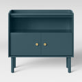 Blue 2 Door Accent Cabinet U781