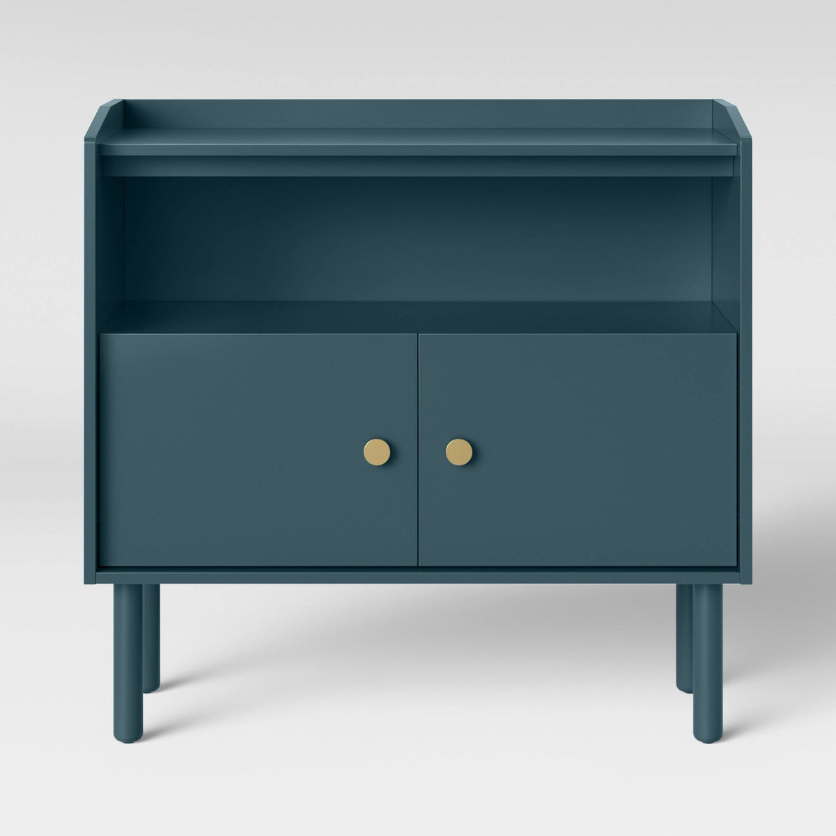 Blue 2 Door Accent Cabinet U781