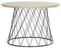 Light Grey Wood End Table N38256