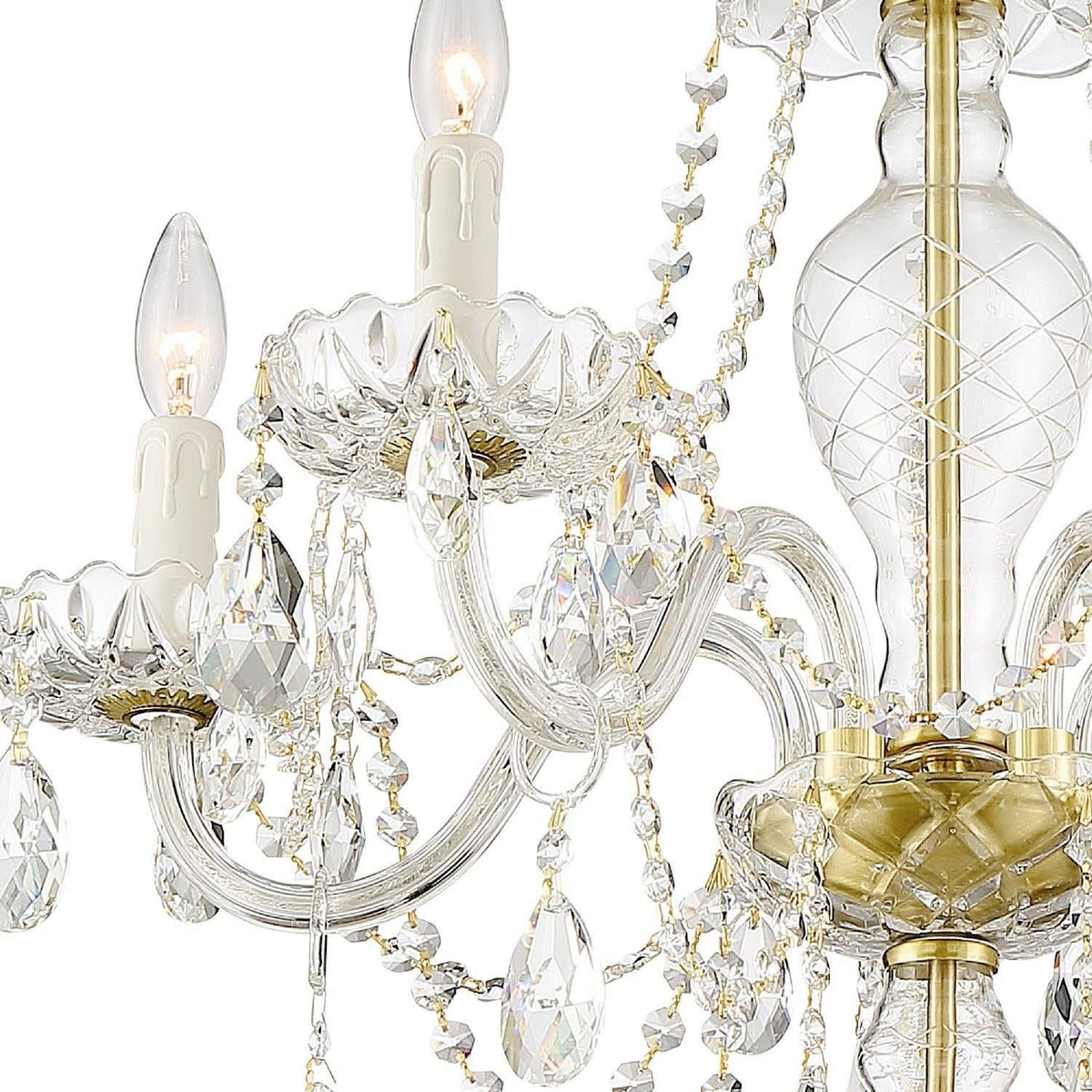 Chrome 5 Light Chandelier H994