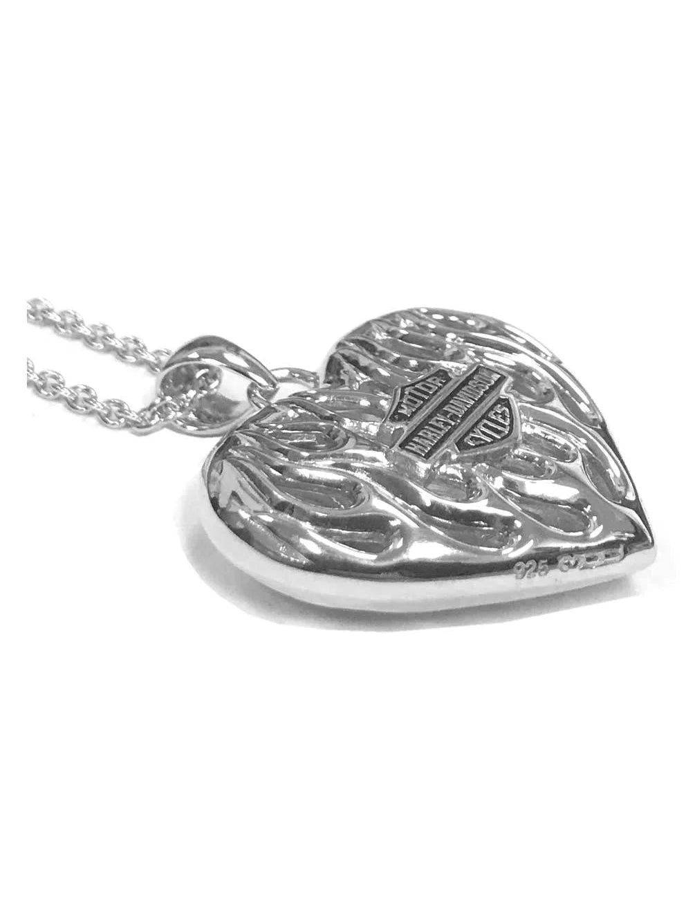 Silver Heart Necklace Q531332
