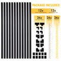 Black Plastic Wall Cable Cover Raceways H452