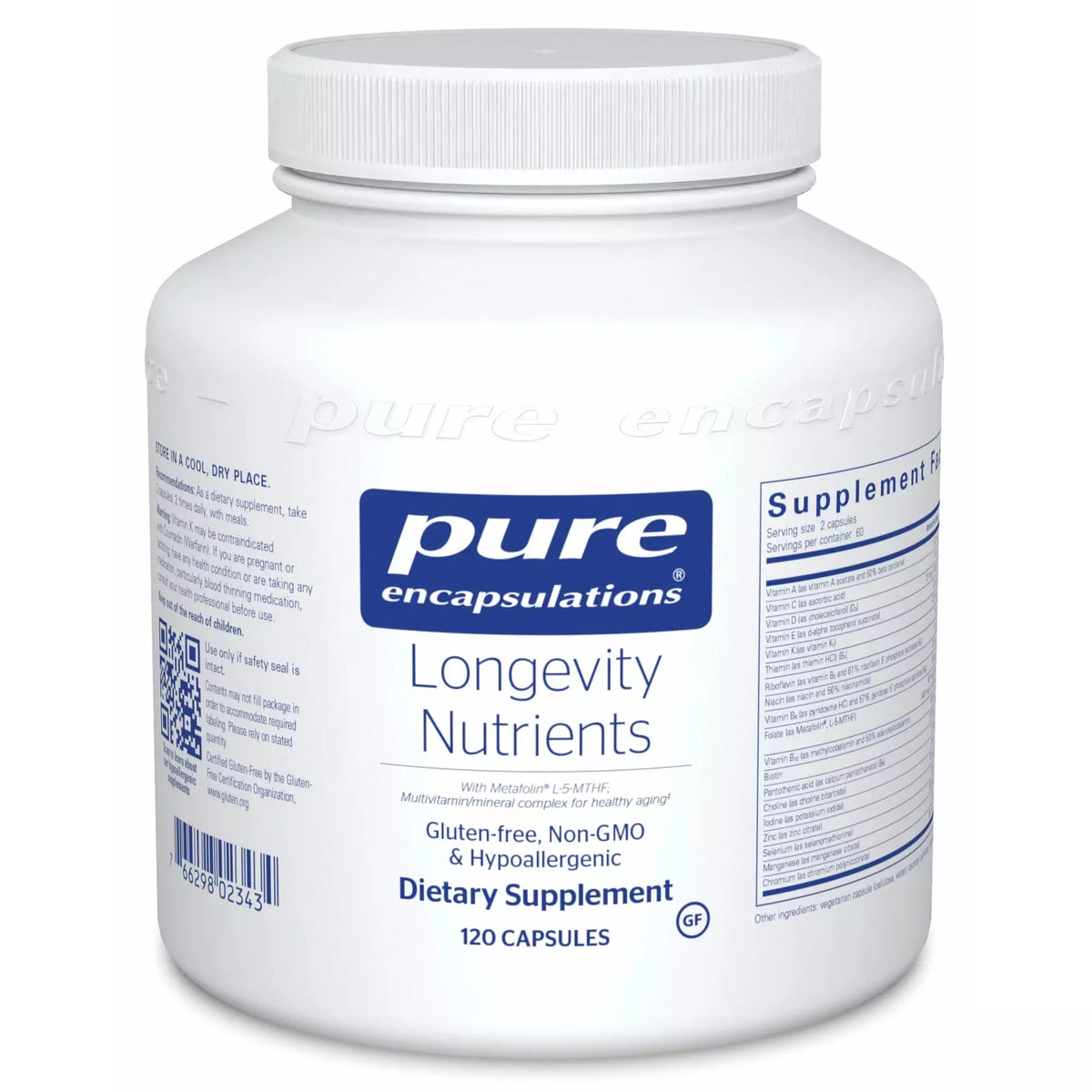 Longevity Nutrients D7783