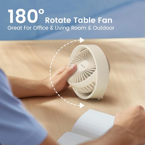 10 inch Portable Rechargeable Desk Fan K30887