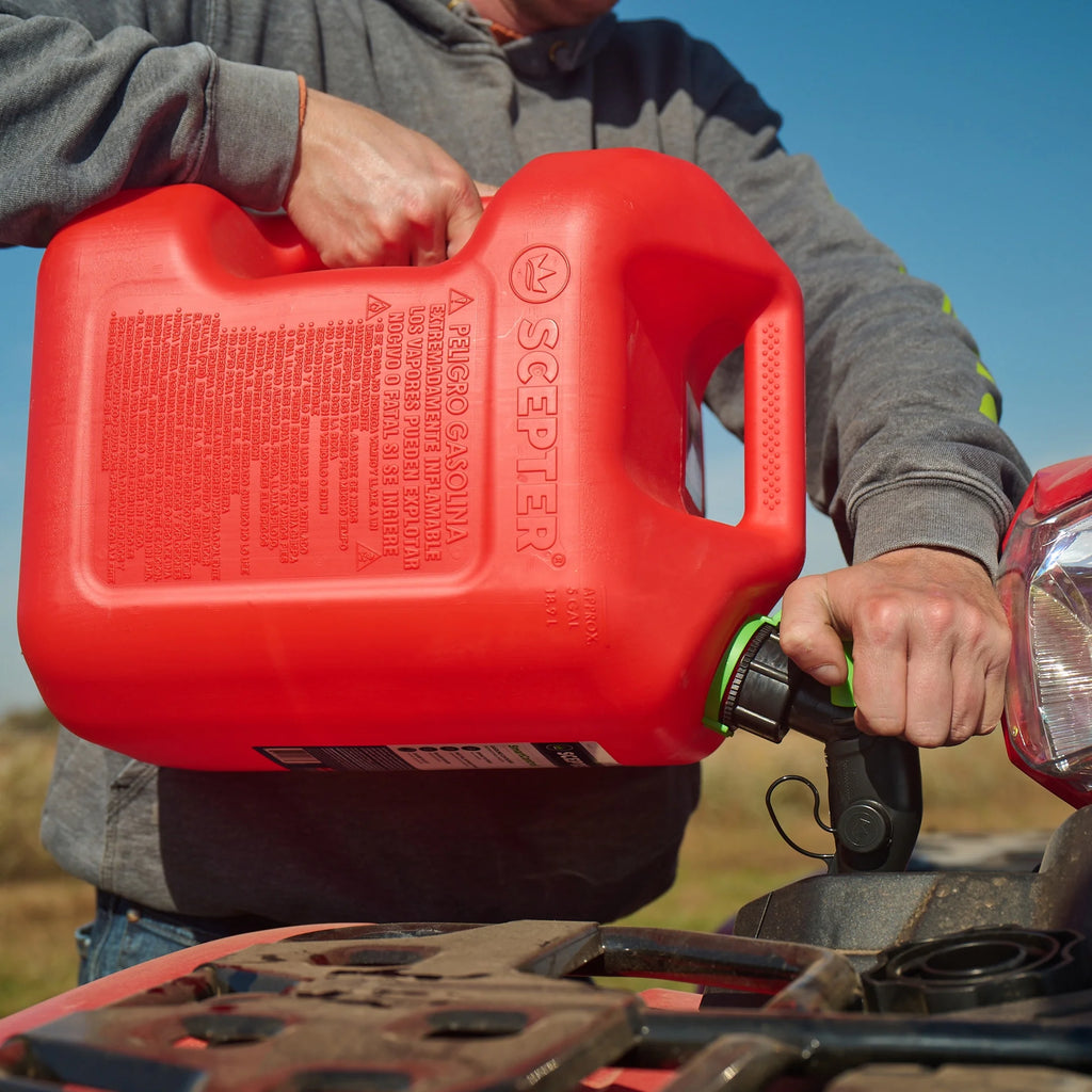 5 Gallon Gasoline Can Jug with Funnel B418