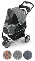 Black Pet Stroller A4935