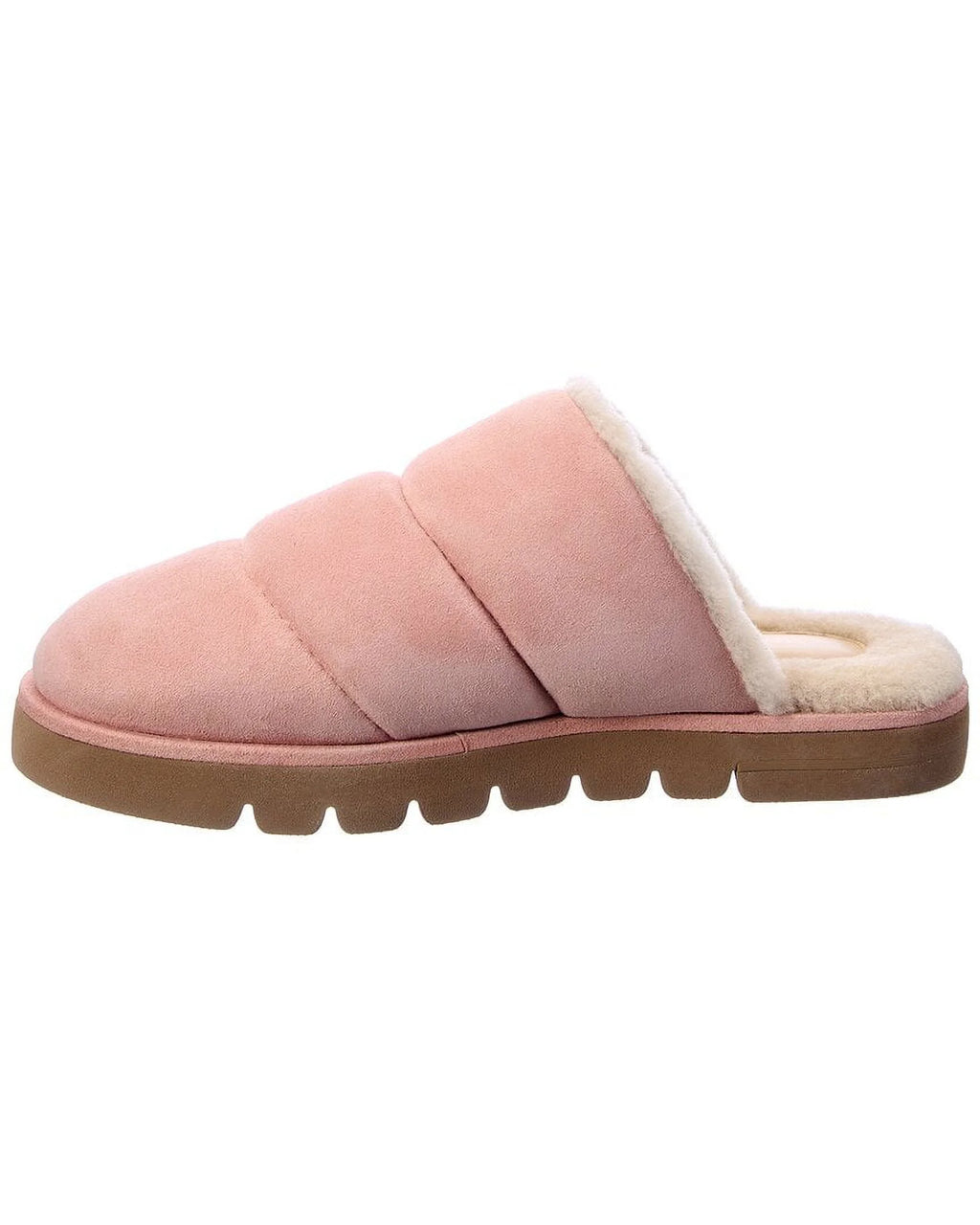 Pink Suede Mule I119