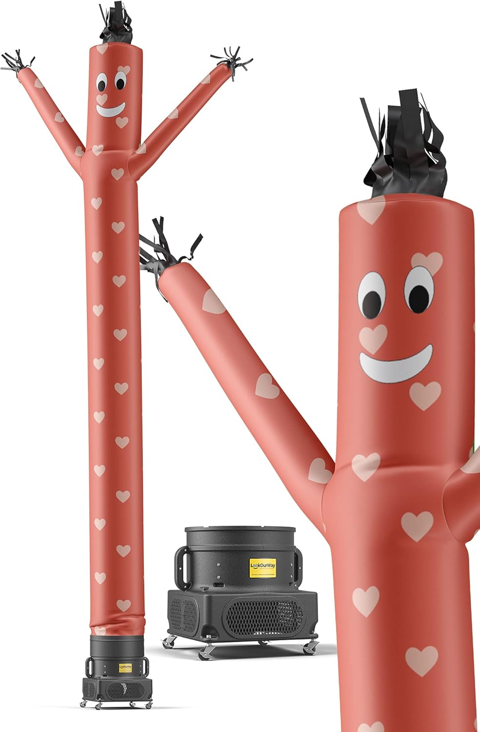20-Feet Tall Air Dancers Inflatable Tube Man with 1 HP Sky Dancer Blower S407