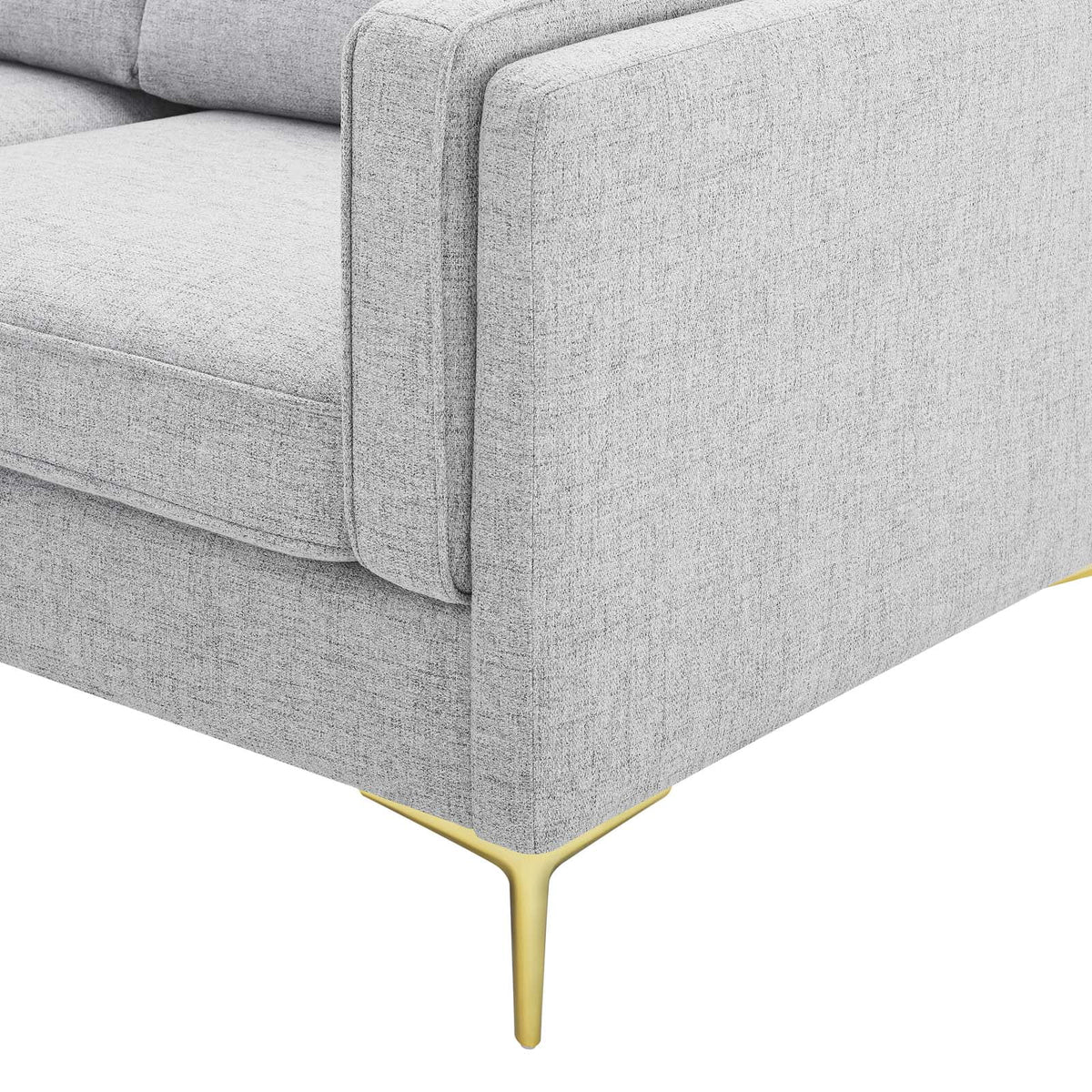 Light Grey Fabric Sofa C77258