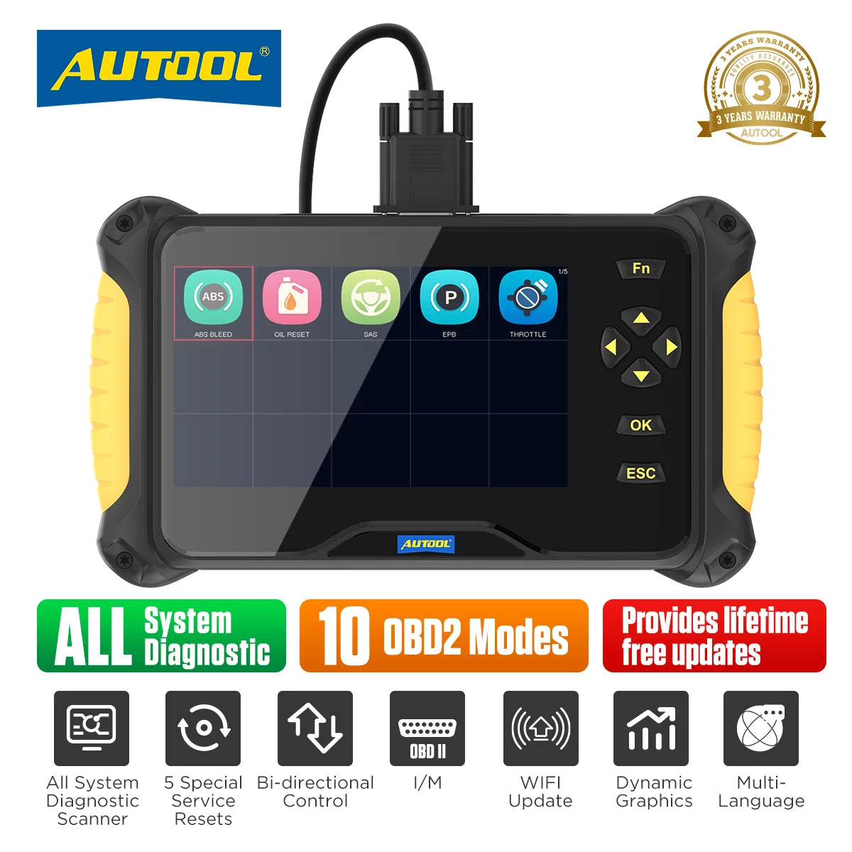 OBD2 Scanner Automotive Diagnostic Tool M141159