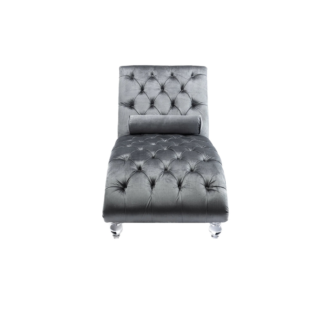 Leisure Concubine Sofa With Acrylic Feet X1832