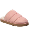 Pink Suede Mule I119