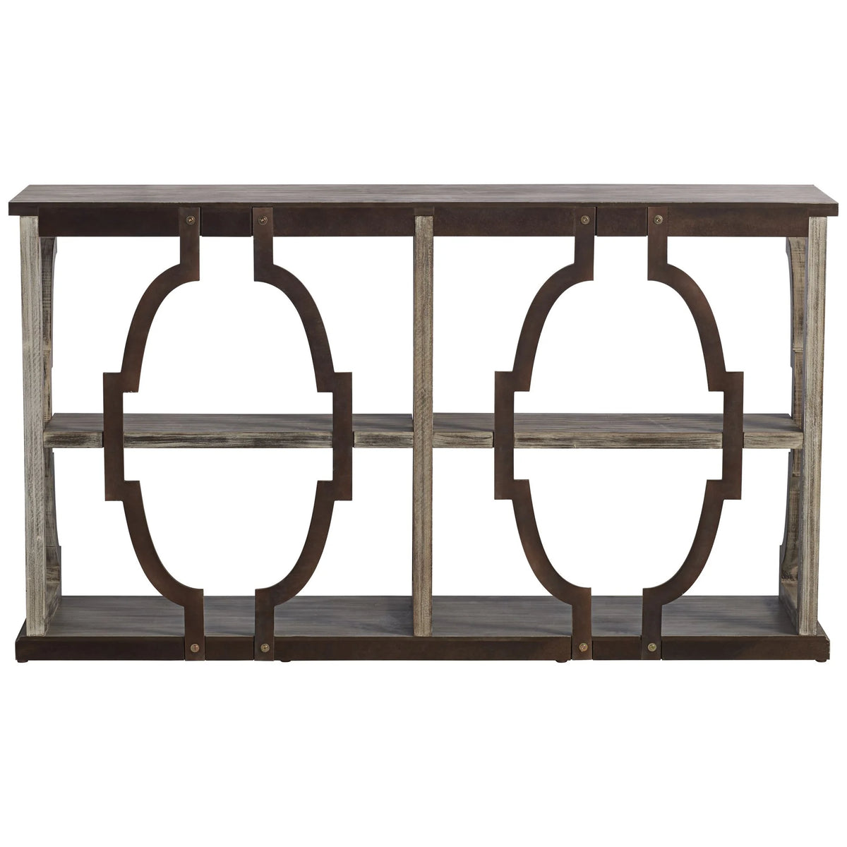 Chestnut 3 Tier Console O66704