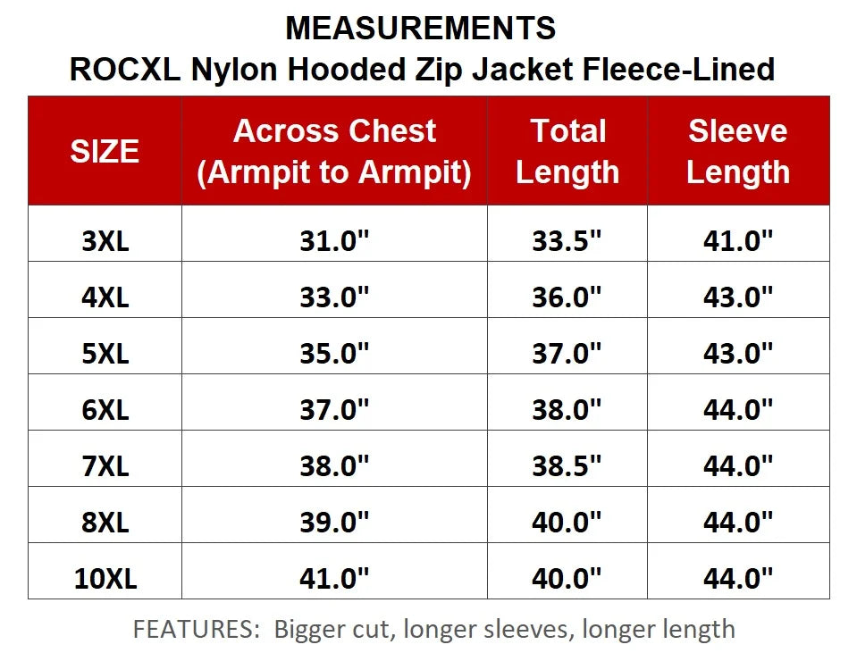 Nylon Hooded Zip Jacket Fleece Lining U437