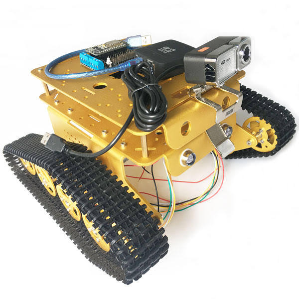 WiFi Video Robot Tank with HD Camera R680