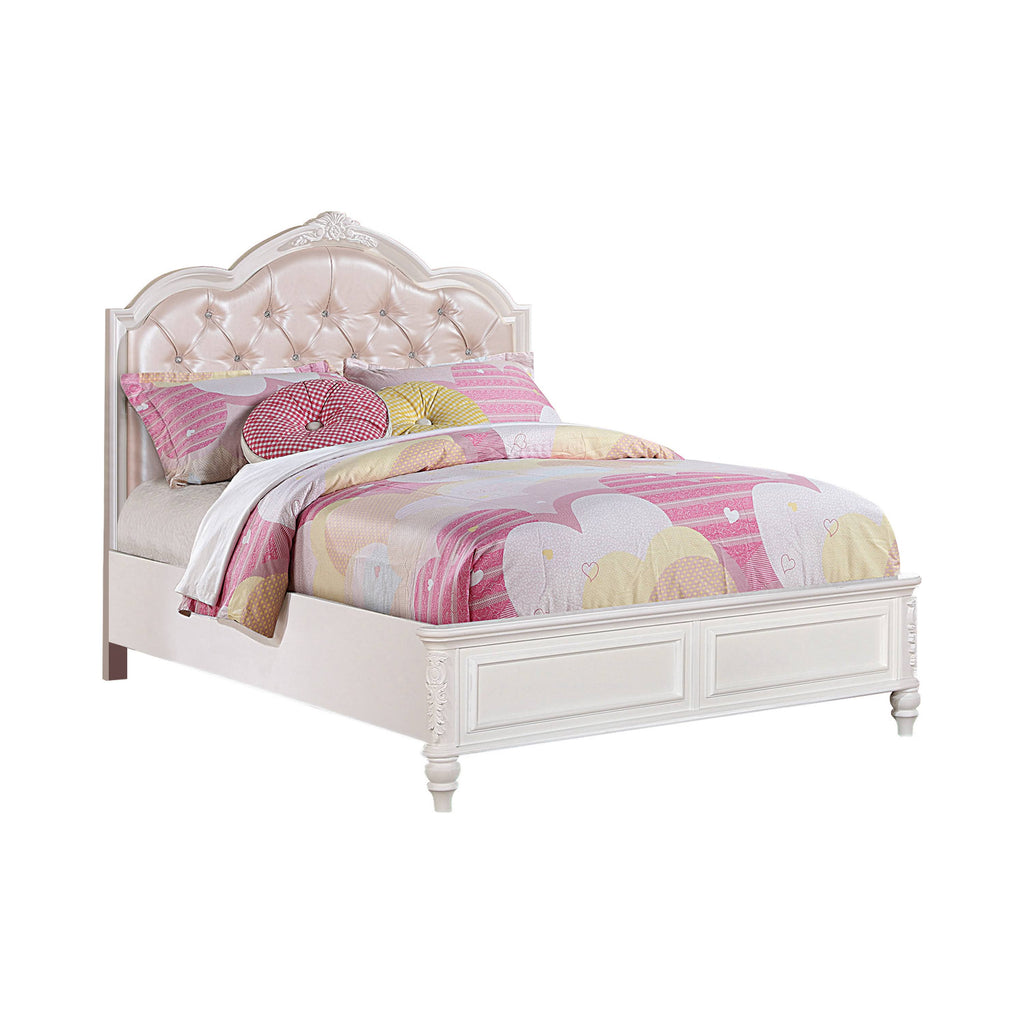 White Vanity Desk D493584