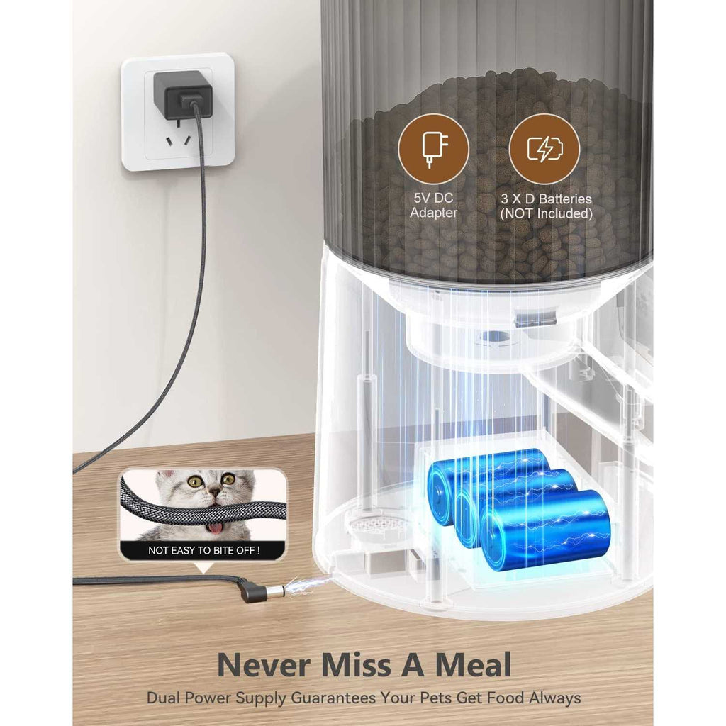 Automatic 4L Timed Pet Dry Food Dispenser I6580
