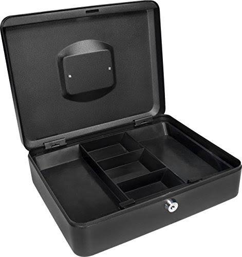 12-Inch Cash Box with Key Lock H2300