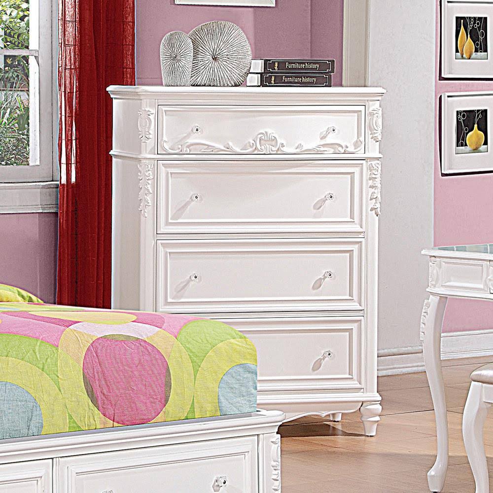 White Vanity Desk D493584