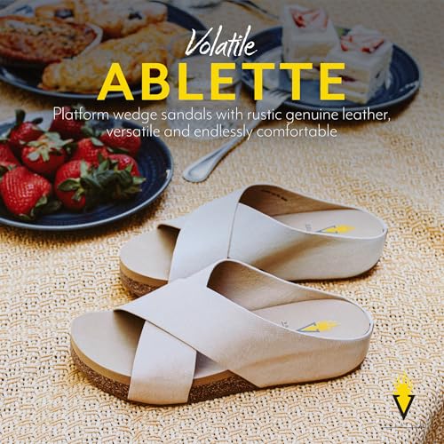 Wedge Sandals with EVA Insole and Rubber Outsole Q99726